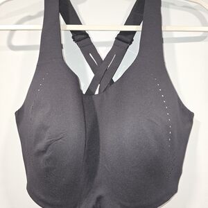 Lululemon Air Support Sports Bra Women's 36DDD Black Excellent EUC L2